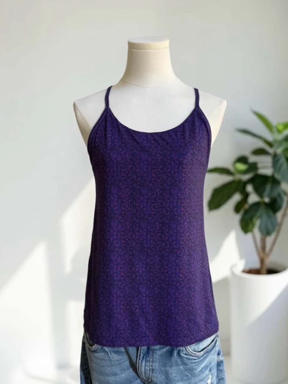 Patagonia Women’s Purple Spaghetti Strap Tank Top! Large! - Picture 1 of 7